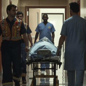 Admission of Ambulance Patient Practical Training