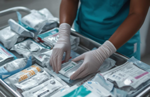 Sterilizing Wound Dressing Trolley Practical Training