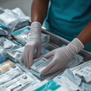 Sterilizing Wound Dressing Trolley Practical Training